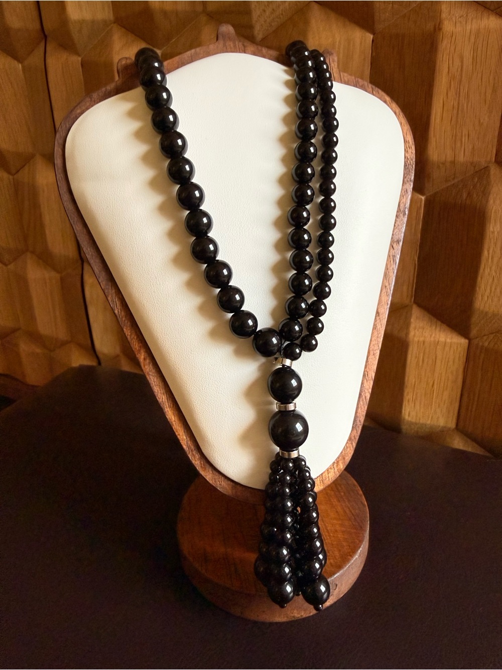 Mayamar Obsidian Mare Necklace